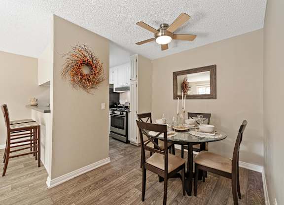 Dining Room at Hills at Hacienda Heights, California
