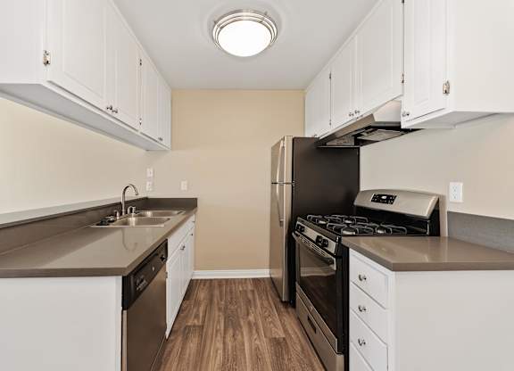 Fully Furnished Kitchen at Hills at Hacienda Heights, California