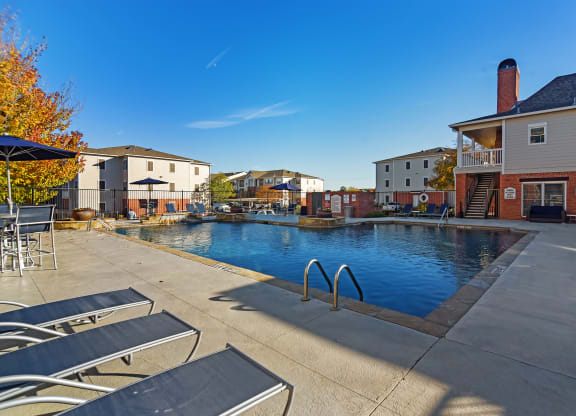 pool view at Cumberland Place Apartment Homes, Texas 75703