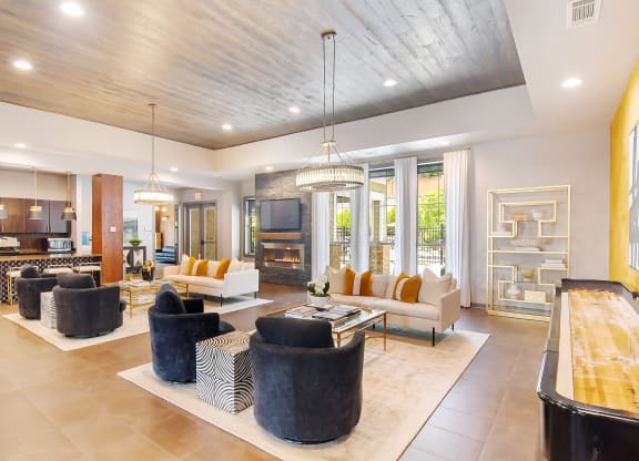 Large Interactive Clubhouse at Faulkner Flats Apartment Homes, Oxford