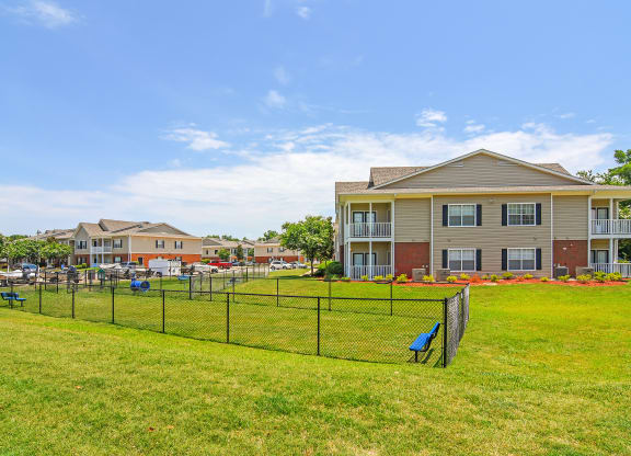 Dog park at Landing Willow Bayou in Bossier City, LA