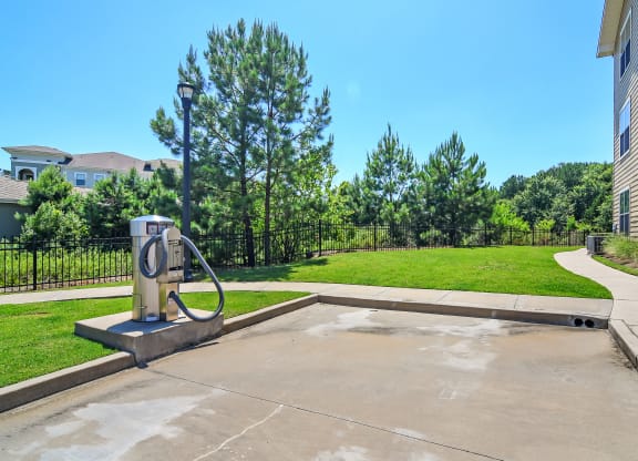 community gas pump at Wellington Grande Apartment Homes, Longview, 75605