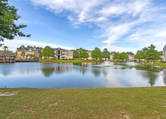 Pond at Reserve at Gulf Hills Apartment Homes in Ocean Springs, MS 39564