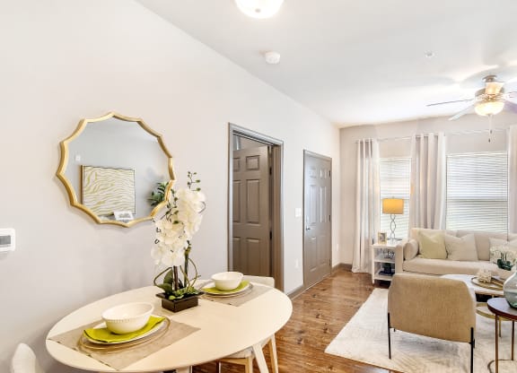 Trendy Living Room at Kingston Crossing Apartment Homes, Bossier City