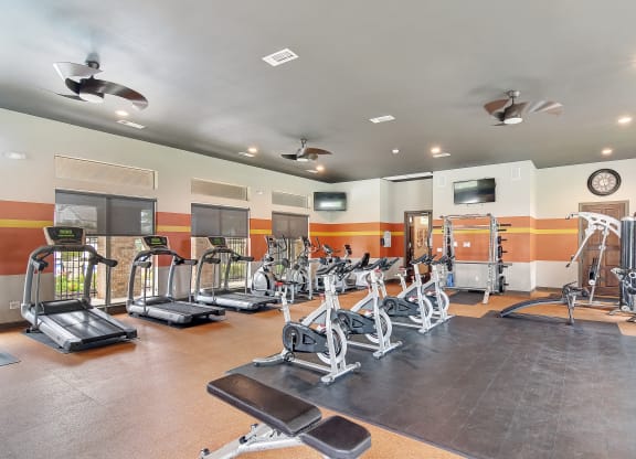 Modern Fitness Center at Kingston Crossing Apartment Homes, Bossier City, LA, 71111