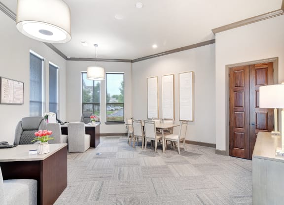 Living room and dining area at Kingston Crossing Apartment Homes, Louisiana  , 71111