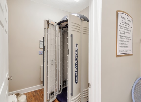 Tanning beds at Legacy Apartments in Ridgeland, MS