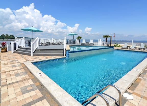 Pool View at Lakeshore Pointe Apartment Homes, Brandon, 39047