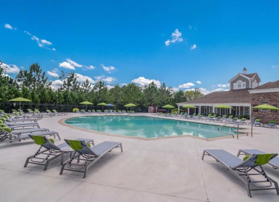 Glimmering Pool View at Charleston Apartment Homes, Mobile, AL