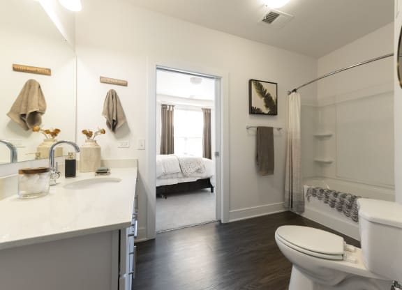Bathroom at The Whit Apartments, Indianapolis, 46204