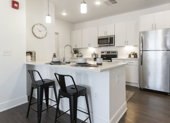 Breakfast bar at The Whit Apartments, Indianapolis, IN, 46204