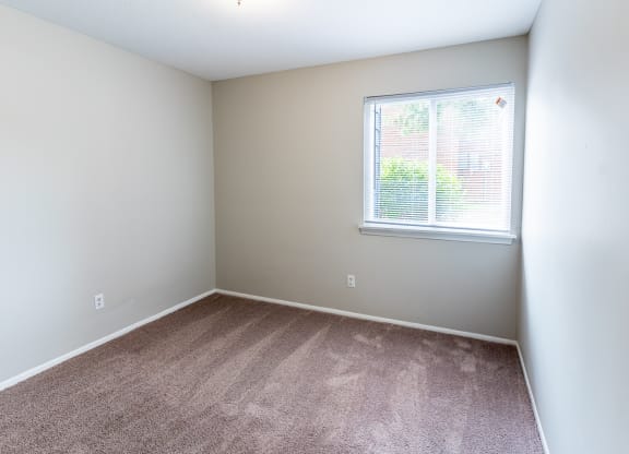 Carpeted Bedroom at Crestview at Louisville Apartments, Louisville