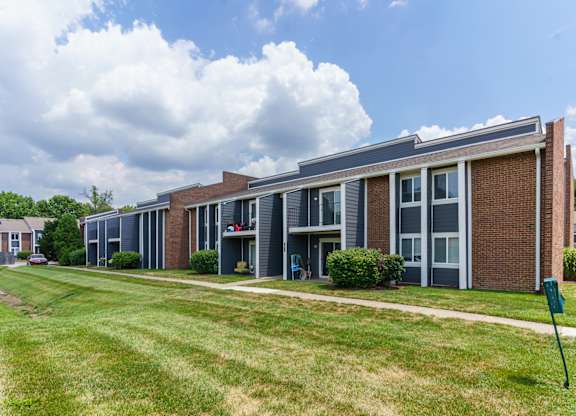 Green Landscape View at Tymberwood Trace Apartments, Louisville, KY, 40219