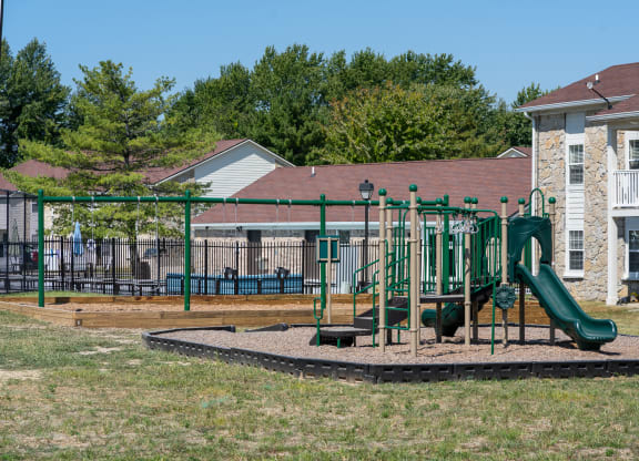our apartments have a playground for your kids to play
