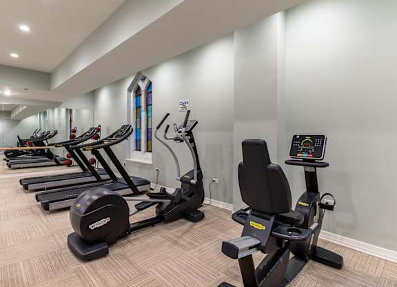 Cardio Equipment's at Park Heights by the Lake Apartments, Chicago, 60649