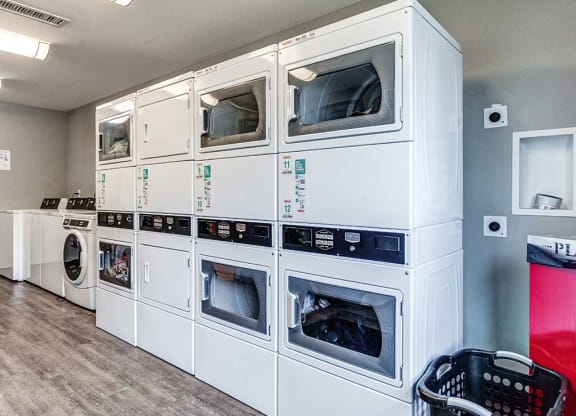 Spacious, modern laundry room at HUB of New Albany, New Albany, Indiana