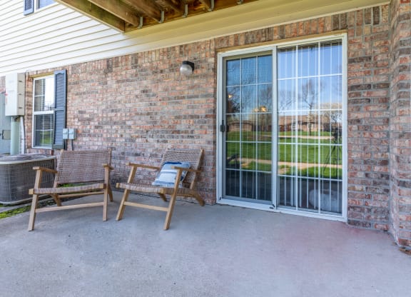 Outdoor Patio at Bexley Village, Indiana