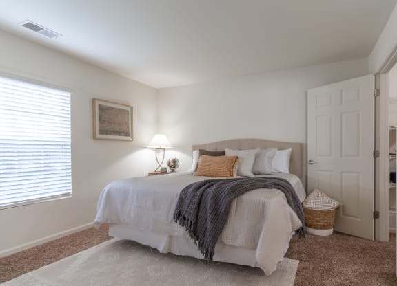 Large master bedroom at Barton Farms in Greenwood, IN 46143