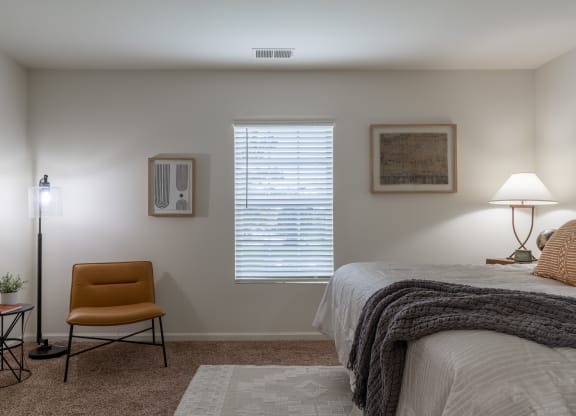 Spacious master bedroom at Barton Farms in Greenwood, IN 46143
