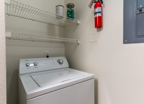 In-unit laundry room at Barton Farms in Greenwood, IN 46143