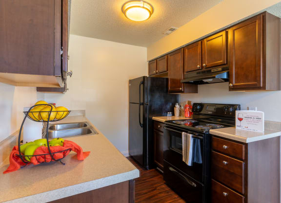 Spacious Kitchen at Hamilton Square Apartments, Westfield, Indiana