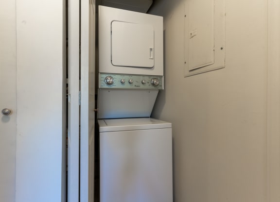 Washer and Dryer Connections at Hamilton Square Apartments, Indiana
