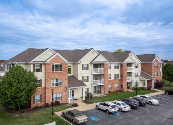 View at Creekside at Meadowbrook Apartments, Indiana