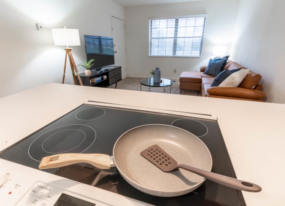 Kitchen Counter at Sandstone Court Apartments, Greenwood, IN, 46142