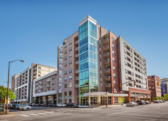 Exterior view at The Whit Apartments, Indiana, 46204