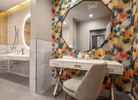 Spa Inspired Bathroom at Park Heights by the Lake Apartments, Chicago, IL, 60649