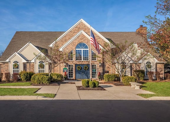 Clubhouse and leasing office at Bexley Village, Greenwood, IN, 46143