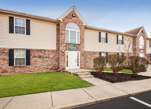Elegant Exterior View at Bexley Village, Indiana
