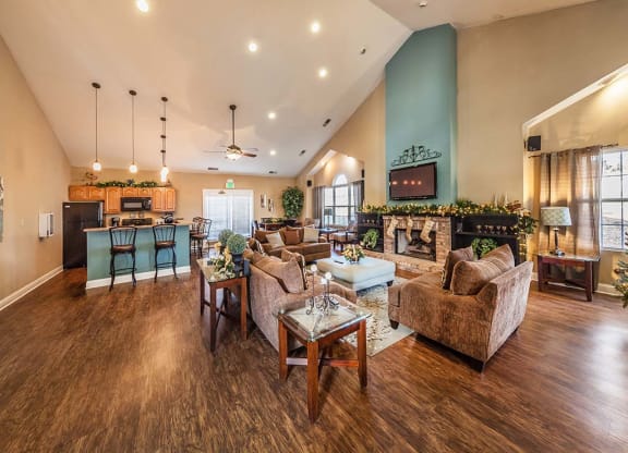 Large clubhouse at Bexley Village, Greenwood