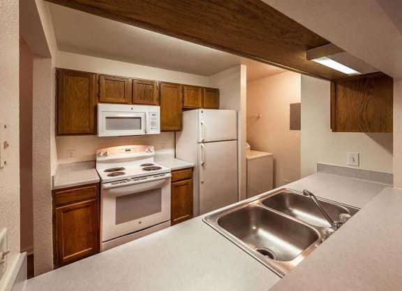 Large kitchen at Bexley Village, Greenwood
