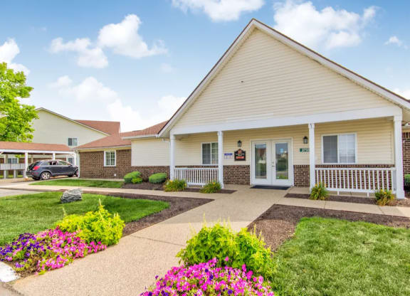 On-site leasing office at Waterstone Place Apartments in Indianapolis, IN 46229