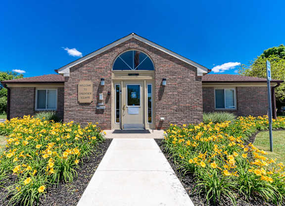 The Clubhouse and office at Creekside Square Apartments, Indianapolis, IN 46254