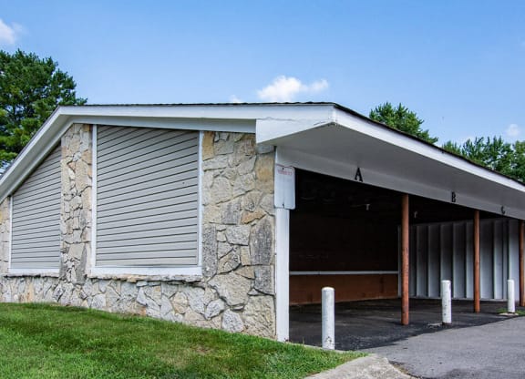 Carport at Sandstone Court Apartments, Indiana, 46142