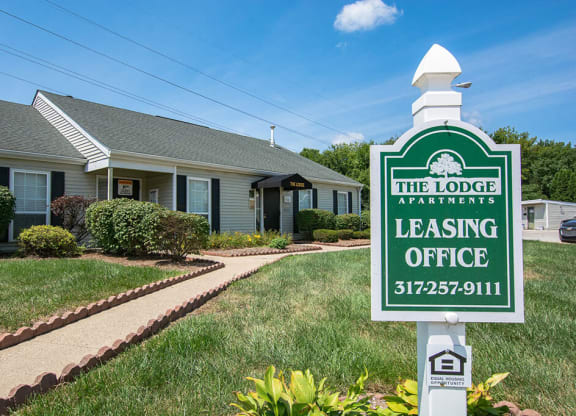 Leasing Office at The Lodge Apartments, Indianapolis, IN