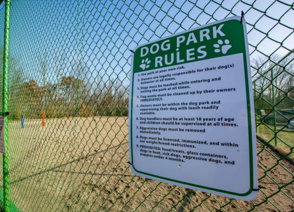 Dog Park at Waterstone Place Apartments, Indianapolis, 46229