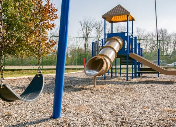 Tot Lot and Playing Field at Waterstone Place Apartments, Indianapolis, IN