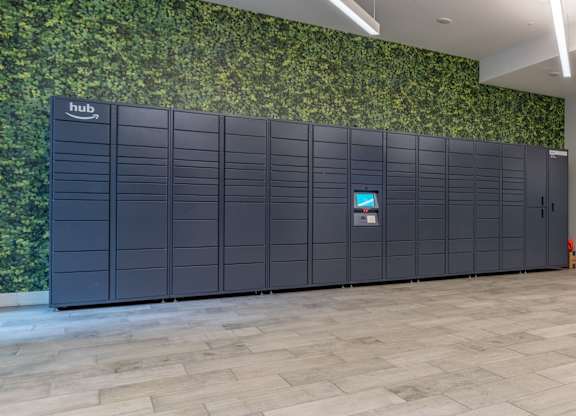 Amazon HUB Parcel Lockers at The Whit Apartments, Indiana, 46204