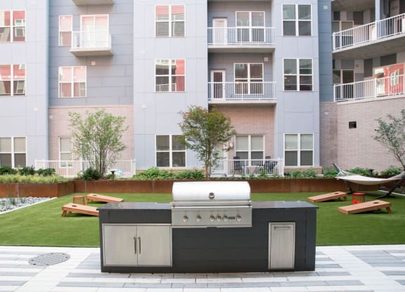 BBQ Grill at The Whit Apartments, Indianapolis, IN
