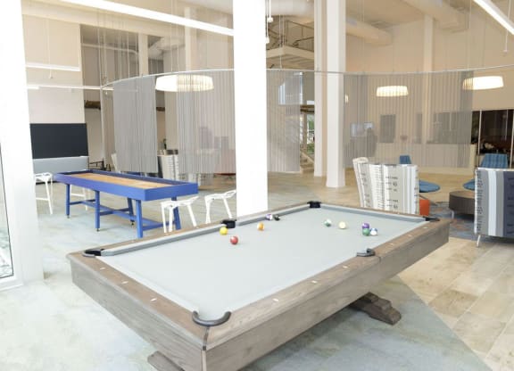 Billiards at The Whit Apartments, Indianapolis, 46204