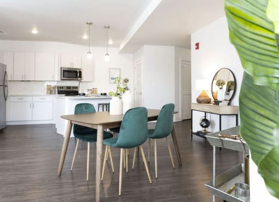 Dining Area at The Whit Apartments, Indianapolis