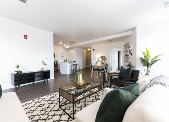 Open Concept Layout at The Whit Apartments, Indianapolis, Indiana