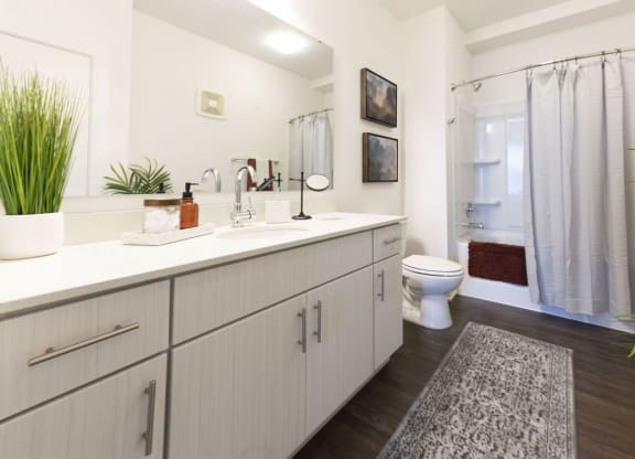 Bathroom at The Whit Apartments, Indianapolis, 46204