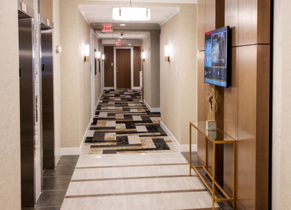 lobby at Nineteen North, Buffalo