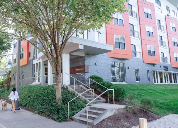 building exterior at Bakery Living in Pittsburgh, PA 15206