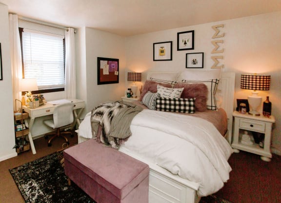 Beautiful Bright Bedroom at University Commons, Pennsylvania
