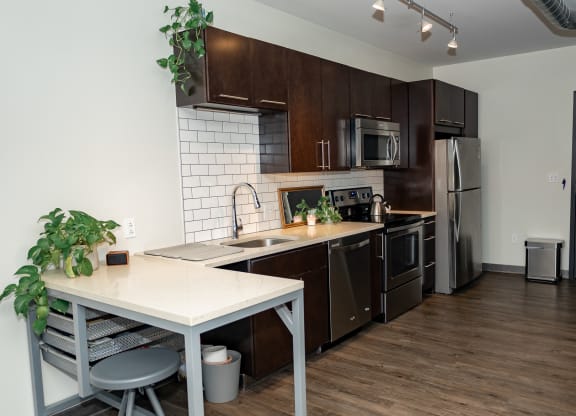kitchen at Bakery Living in Pittsburgh, PA 15206